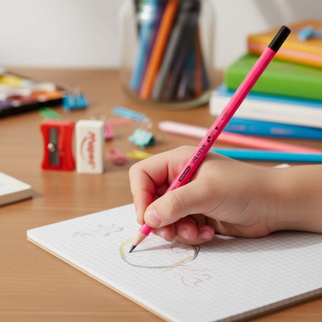 Maped Study peps Neon Right Dark Graphite Pencils Set