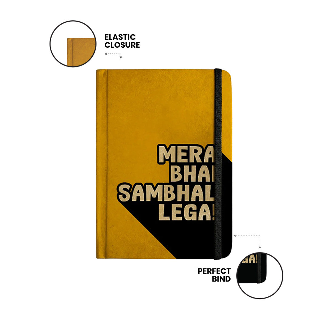 Mooch Siblings Series A5 Plain Notebook