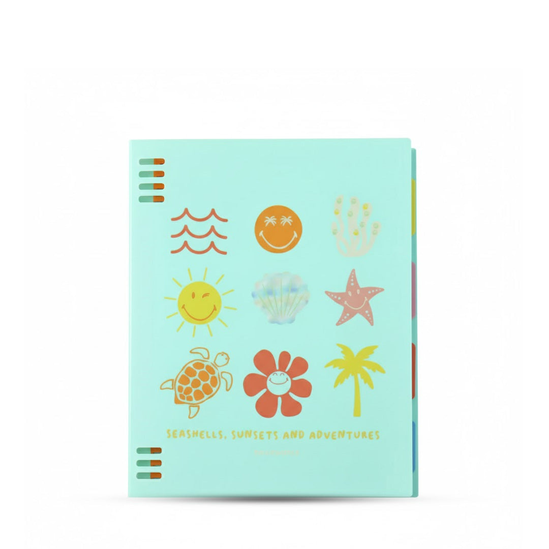 Kaco x Smiley World B5 Loose-leaf Ruled Notebook