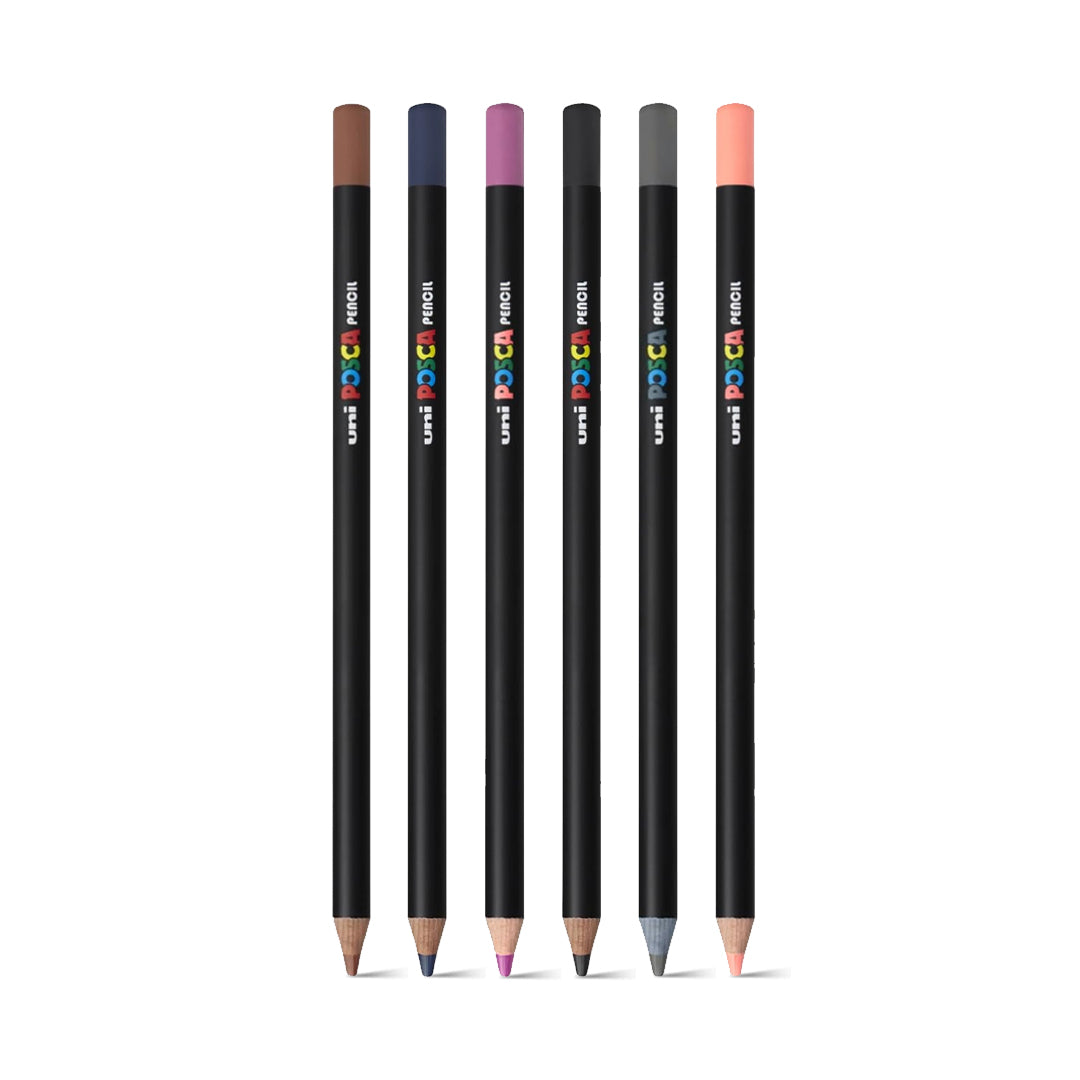 Uni-Ball Posca Coloured Pencil Set
