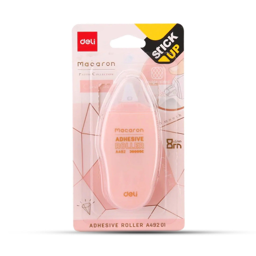 Deli Macaron Adhesive Roller Stick Up