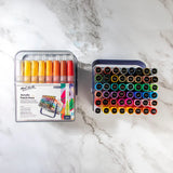 Mont Marte Acrylic Paint Pens in Case Broad Tip Signature 48pc