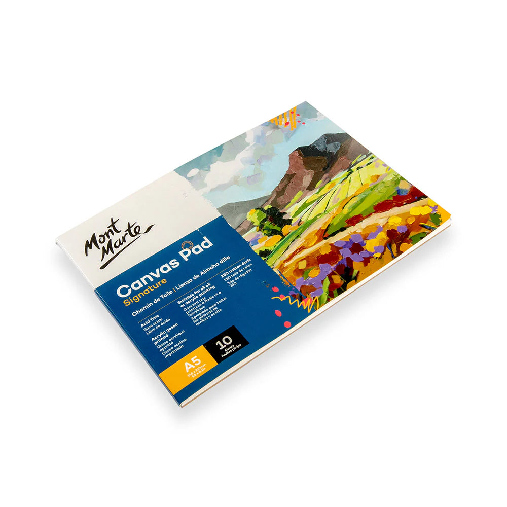 Mont Marte Canvas pad Signature
