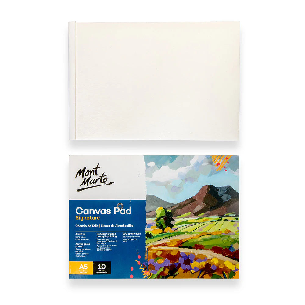 Mont Marte Canvas pad Signature