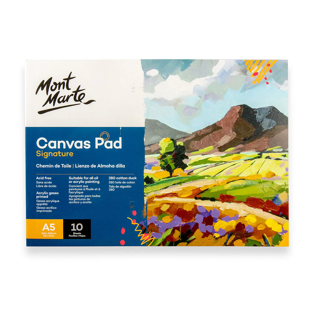 Mont Marte Canvas pad Signature