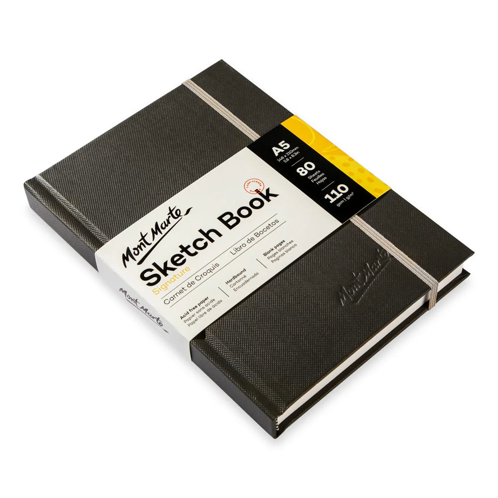 Mont Marte Hardbound Sketch Book Signature