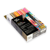 Mont Marte Metallic Acrylic Paint Pens Broad Tip Signature -12pc