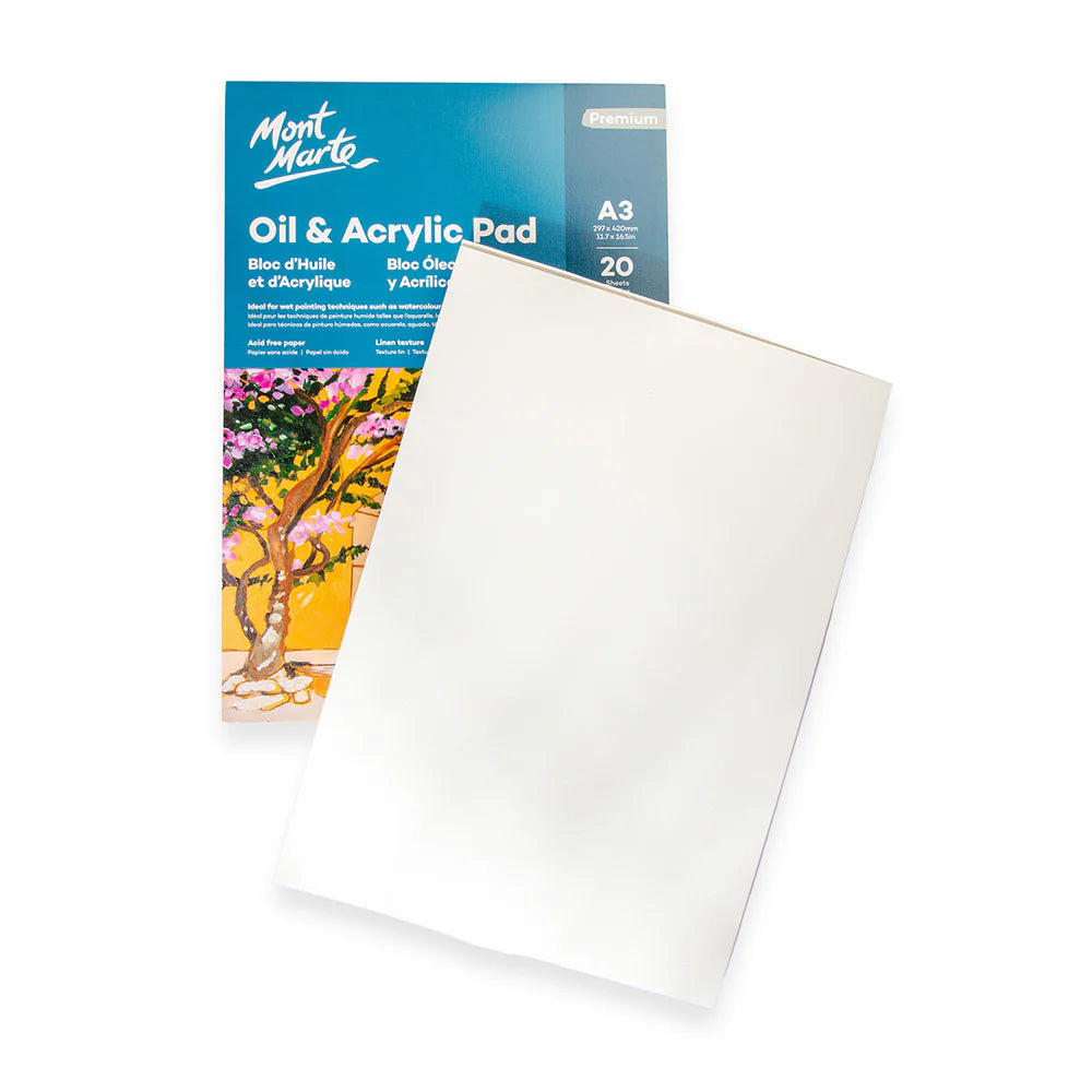 Mont Marte Oil & Acrylic Pad