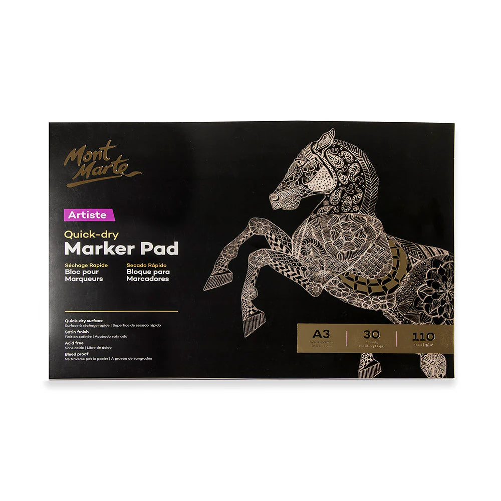 Mont Marte Quick Dry Marker Pad