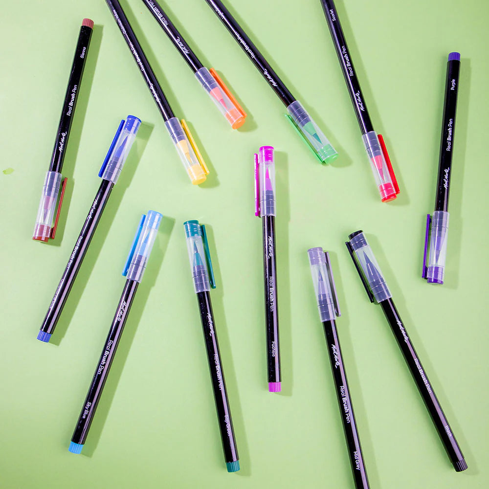 Mont Marte Real Brush Pens Premium - 12pc