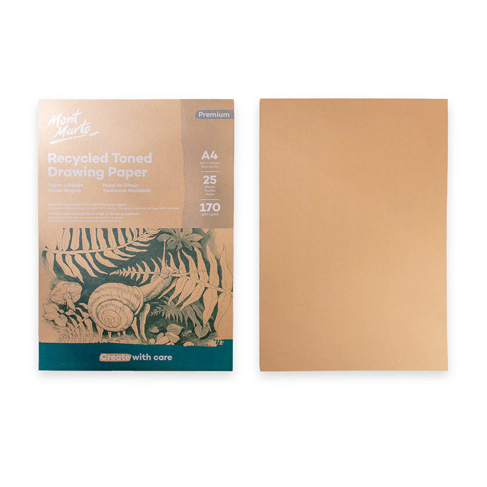 Mont Marte Recycled Toned Drawing Paper