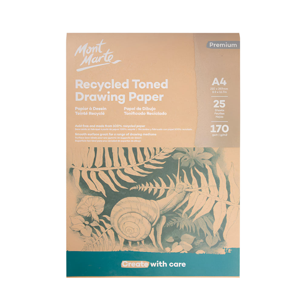 Mont Marte Recycled Toned Drawing Paper