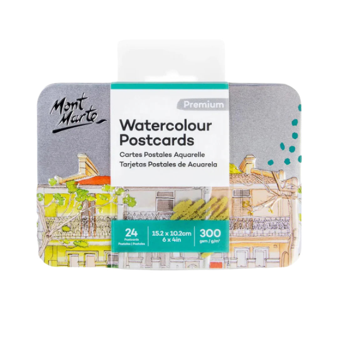 Mont Marte Watercolour Postcards Premium