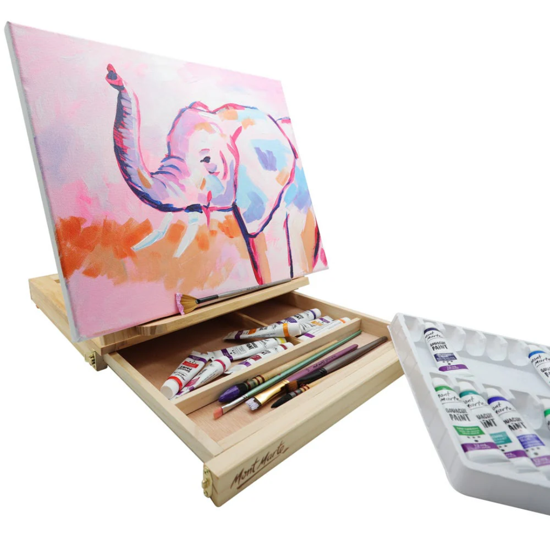 Mont Marte Table Easel with Drawer Signature