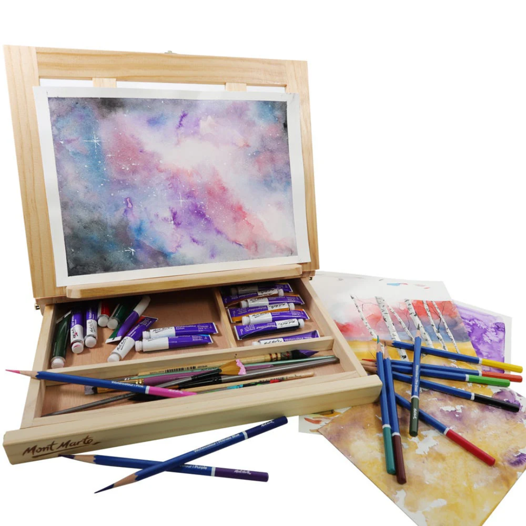 Mont Marte Table Easel with Drawer Signature