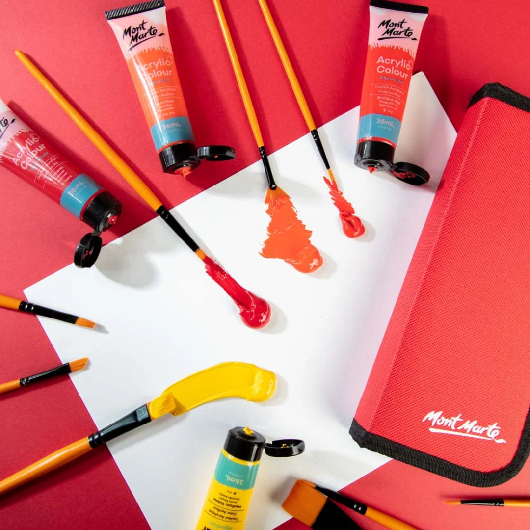 Mont Marte Acrylic Brush Set