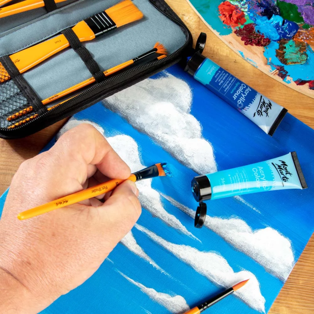 Mont Marte Acrylic Brush Set