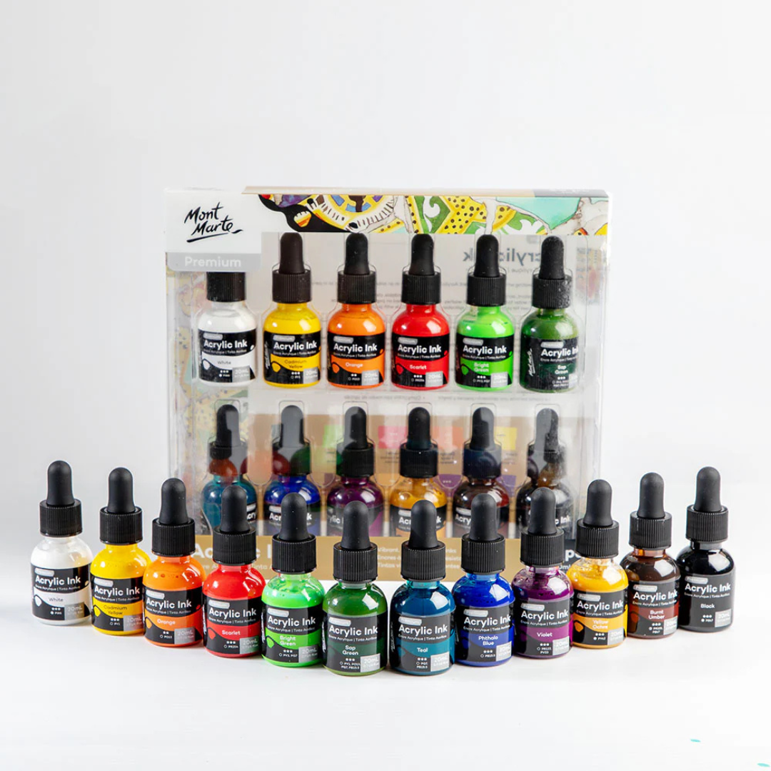 Mont Marte Acrylic Ink Premium