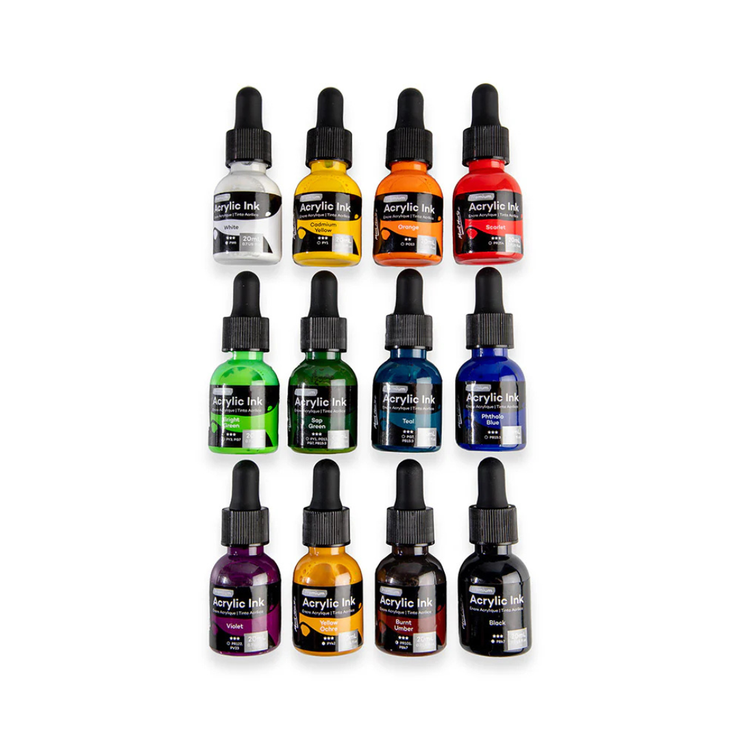 Mont Marte Acrylic Ink Premium