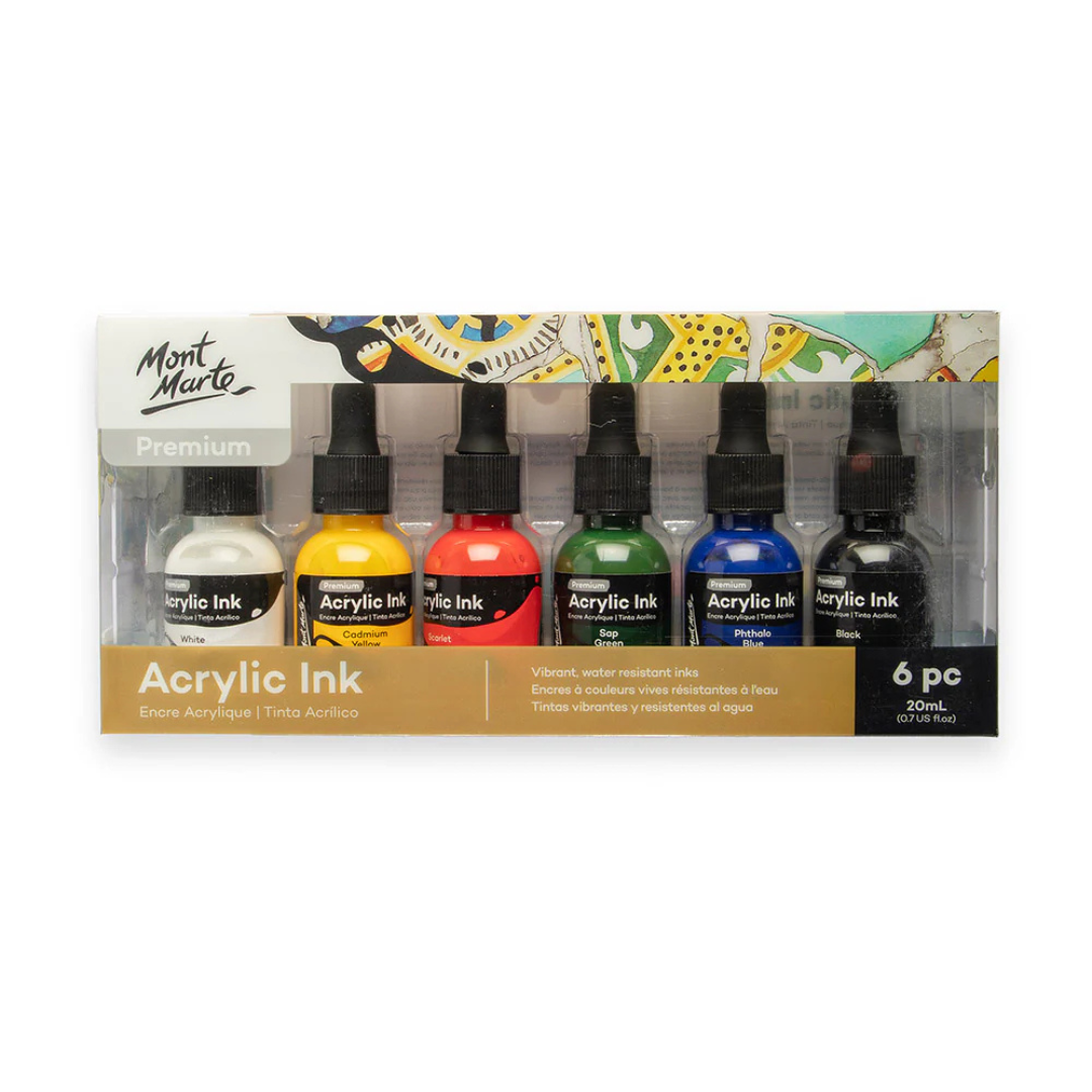 Mont Marte Acrylic Ink Premium