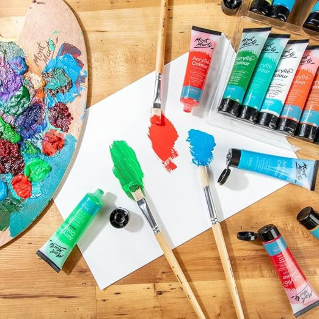 Mont Marte Acrylic Paint Set 18-36 ml