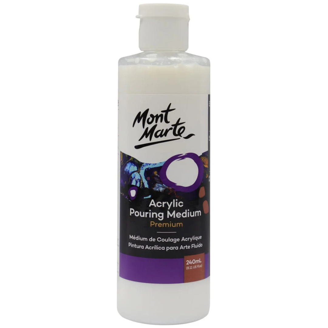 Mont Marte Acrylic Pouring Medium Prem. 240ml