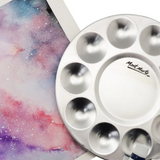 Mont Marte Aluminium Round Palette Signature 10 Well