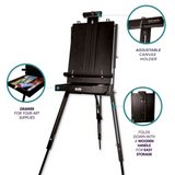 Mont Marte Black French Box Easel Signature