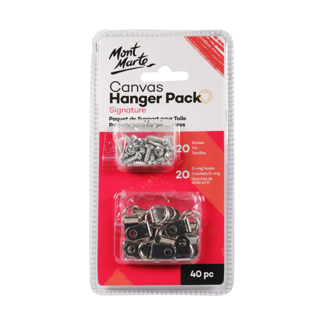 Mont Marte Canvas Hanger Pack Signature 40pc