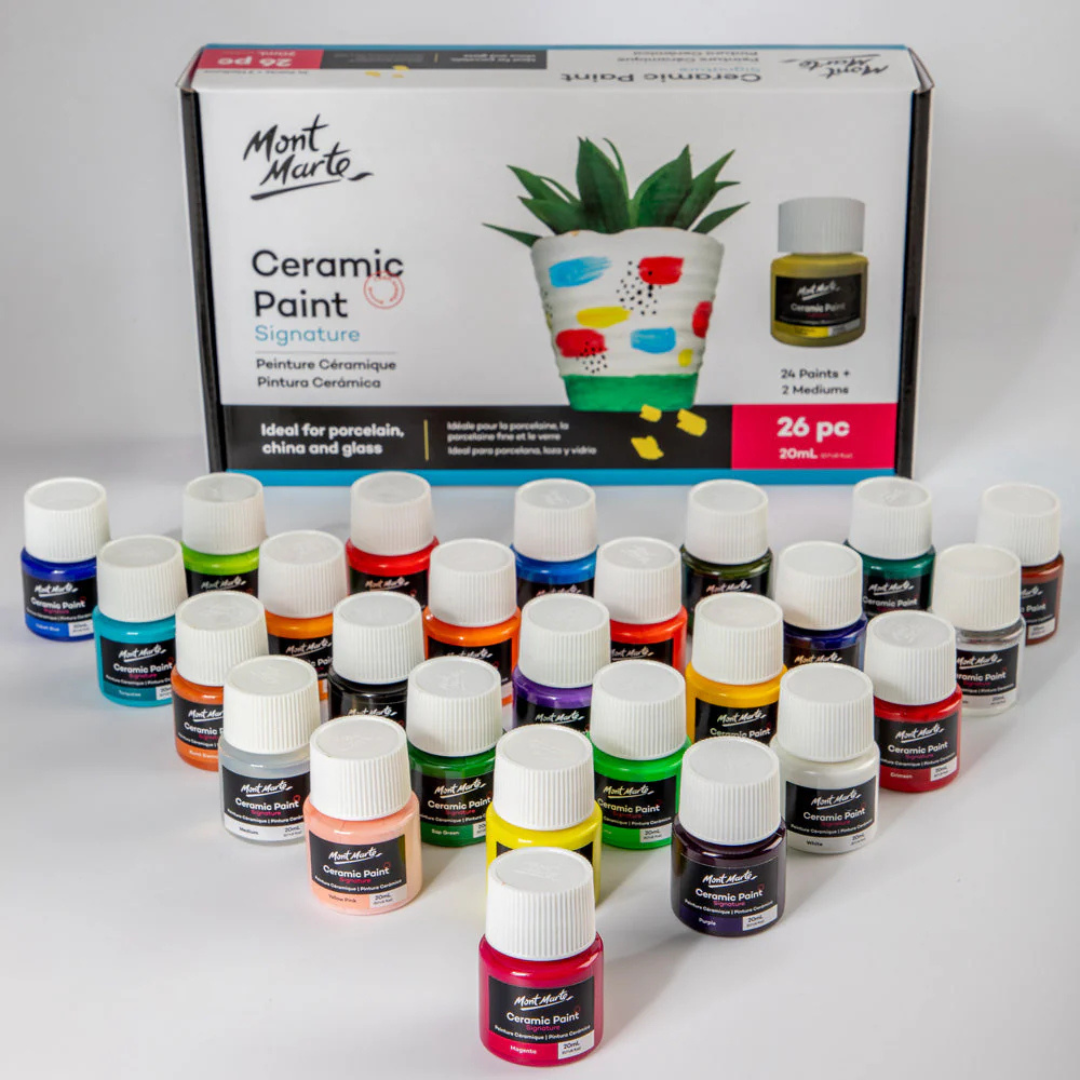 Mont Marte Ceramic Paint Signature 26 x 20ml