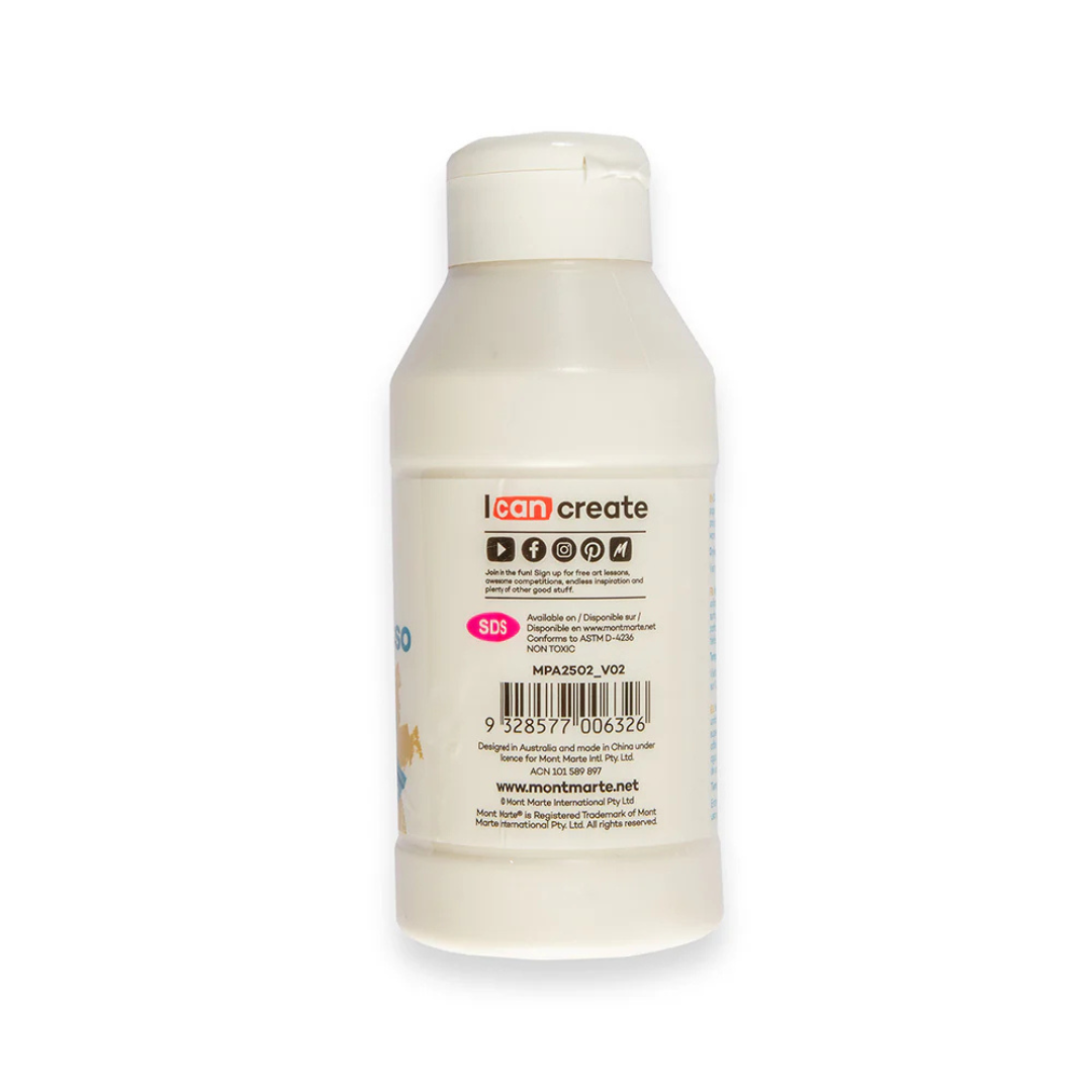 Mont Marte Clear Texture Gesso Premium 250ml