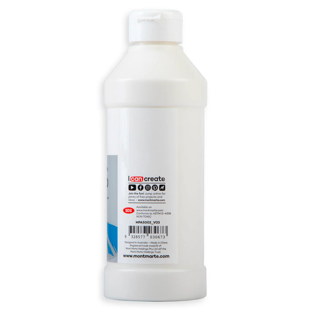 Mont Marte Clear Texture Gesso Premium 500ml