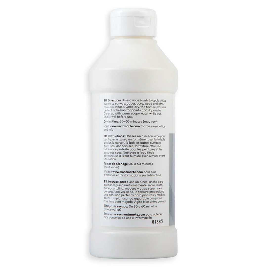 Mont Marte Clear Texture Gesso Premium 500ml