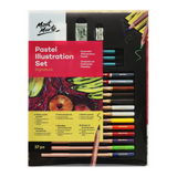 Mont Marte Colour Pastel Illustration Set Signature 37pc