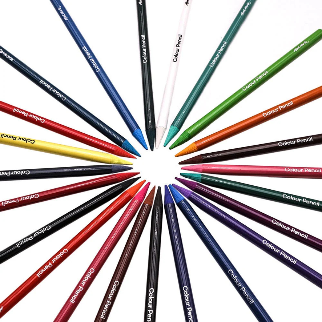 Mont Marte Woodless Colour Pencils Premium 24pc