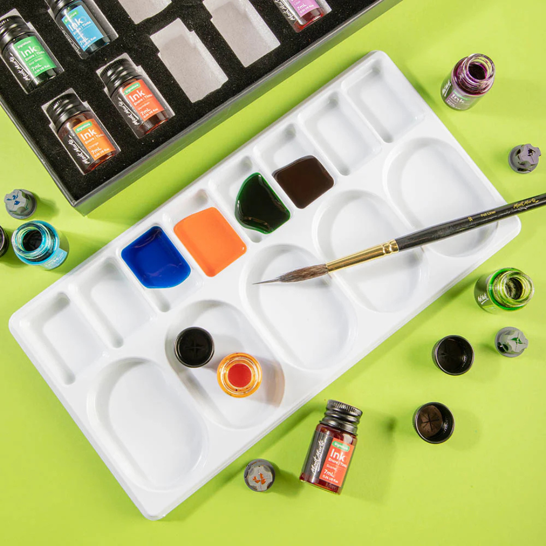 Mont Marte Disposable Plastic Palettes Discovery 5pc