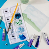 Mont Marte Disposable Plastic Palettes Discovery 5pc