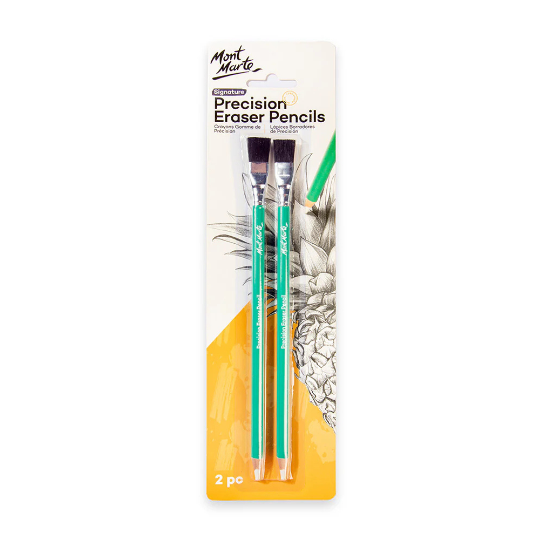 Mont Marte Eraser Pencils Signature 2pc