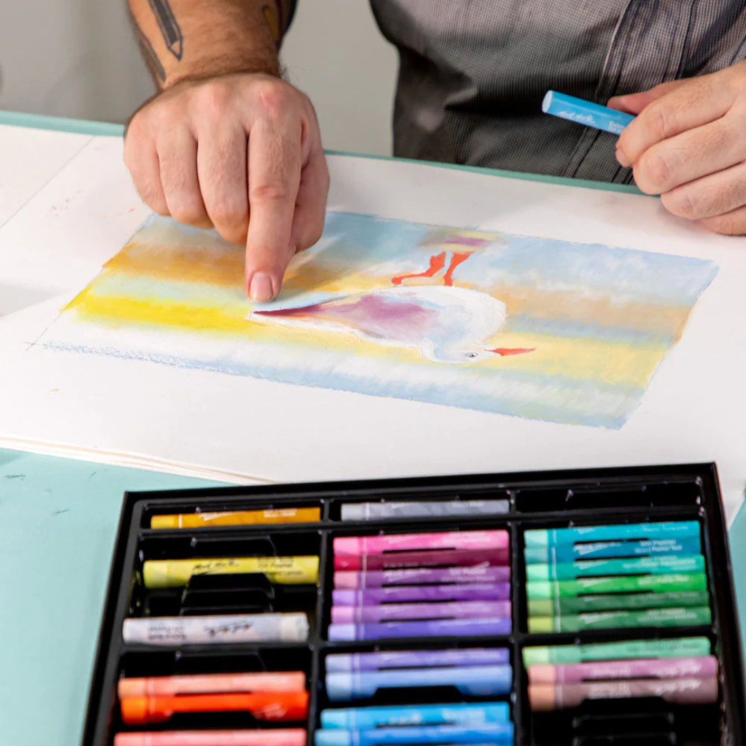 Mont Marte Extra Soft Oil Pastels Macaroon Hues Premium