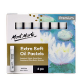 Mont Marte Extra Soft Oil Pastels Natural Hues Premium 6pc