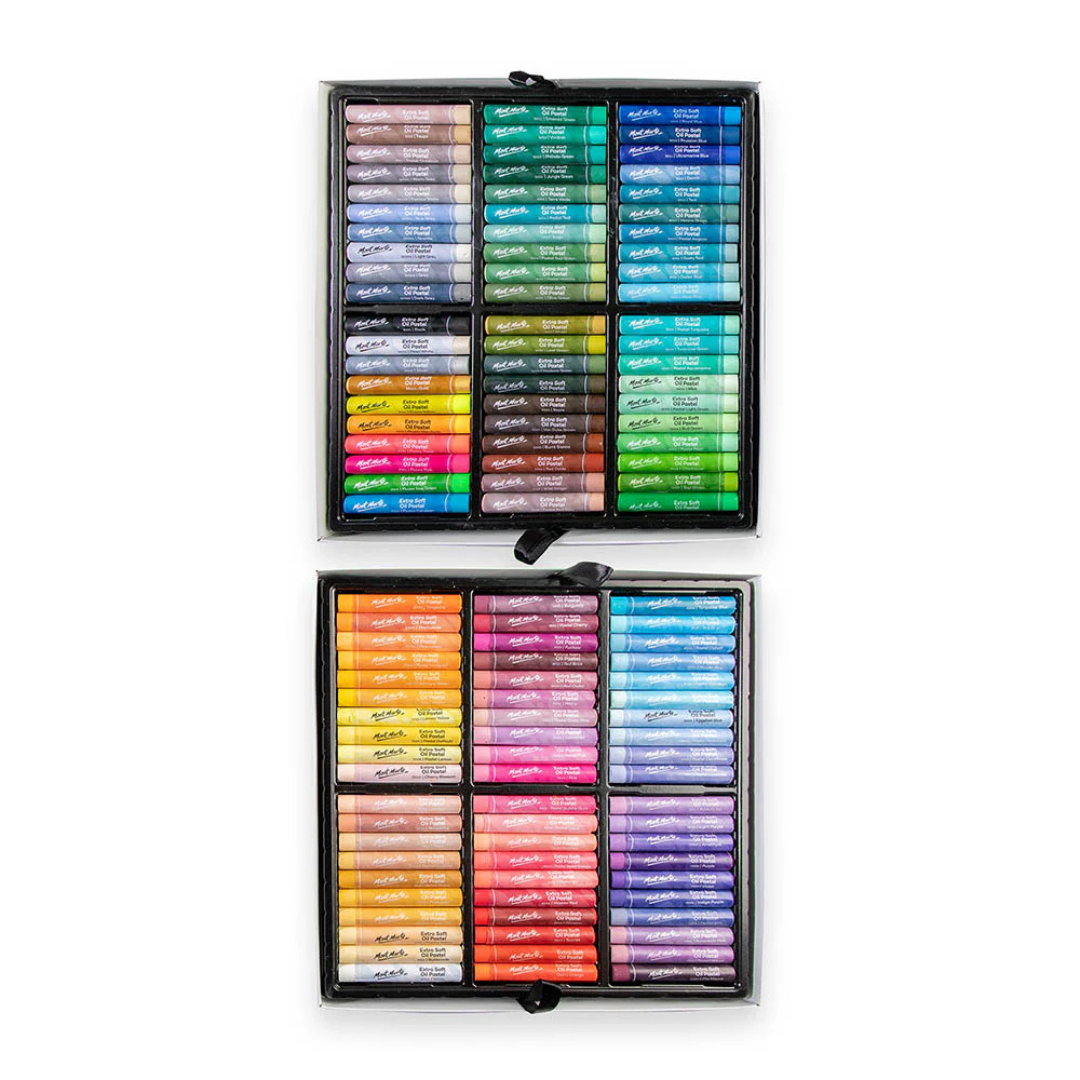 Mont Marte Extra Soft Oil Pastels Vibrant Hues Premium 120pc