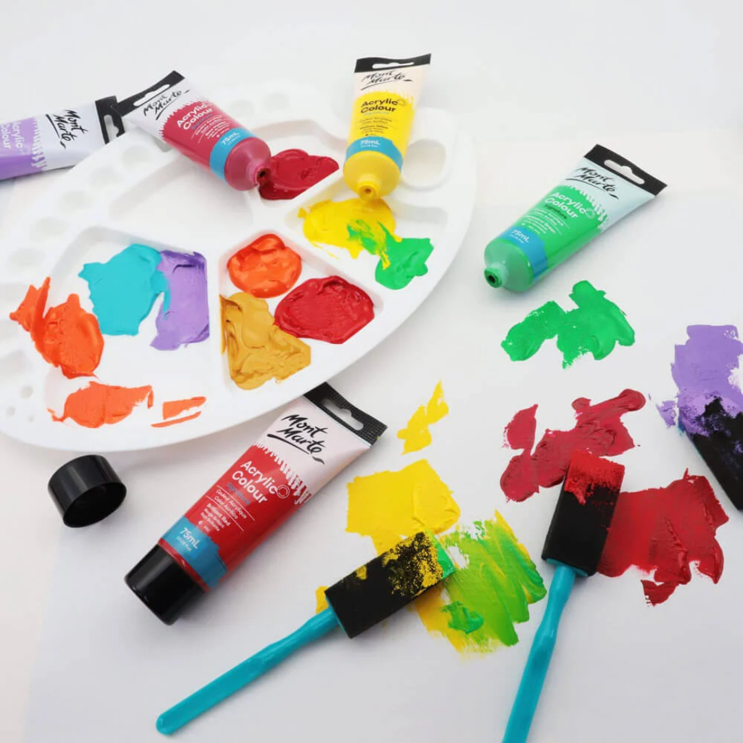 Mont Marte Foam Brushes Discovery
