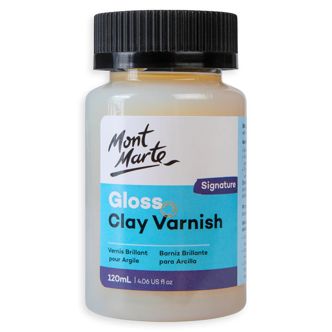 Mont Marte Gloss Clay Varnish Signature 120ml