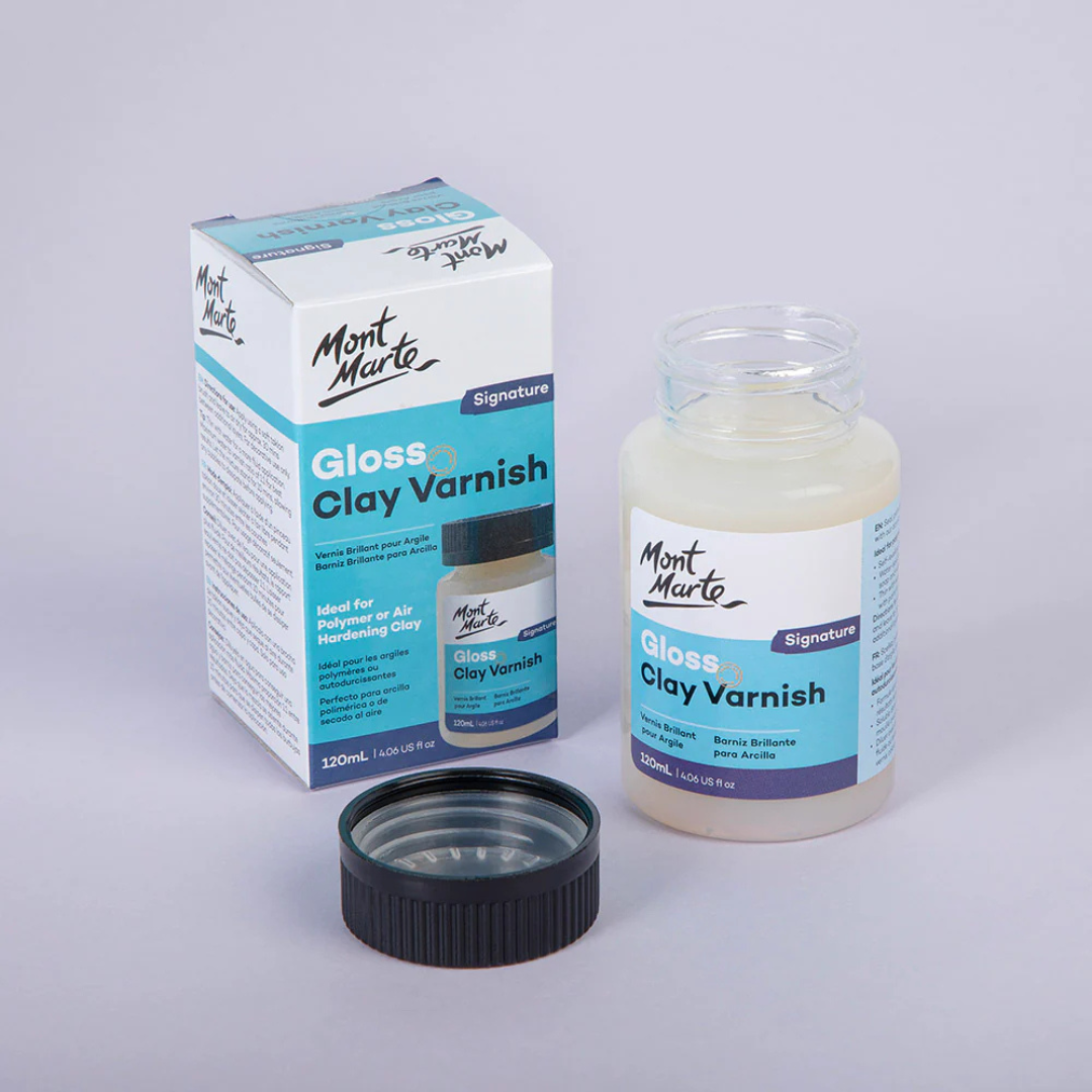 Mont Marte Gloss Clay Varnish Signature 120ml