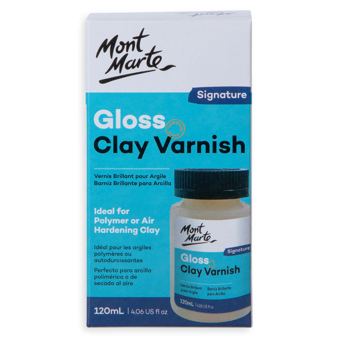 Mont Marte Gloss Clay Varnish Signature 120ml