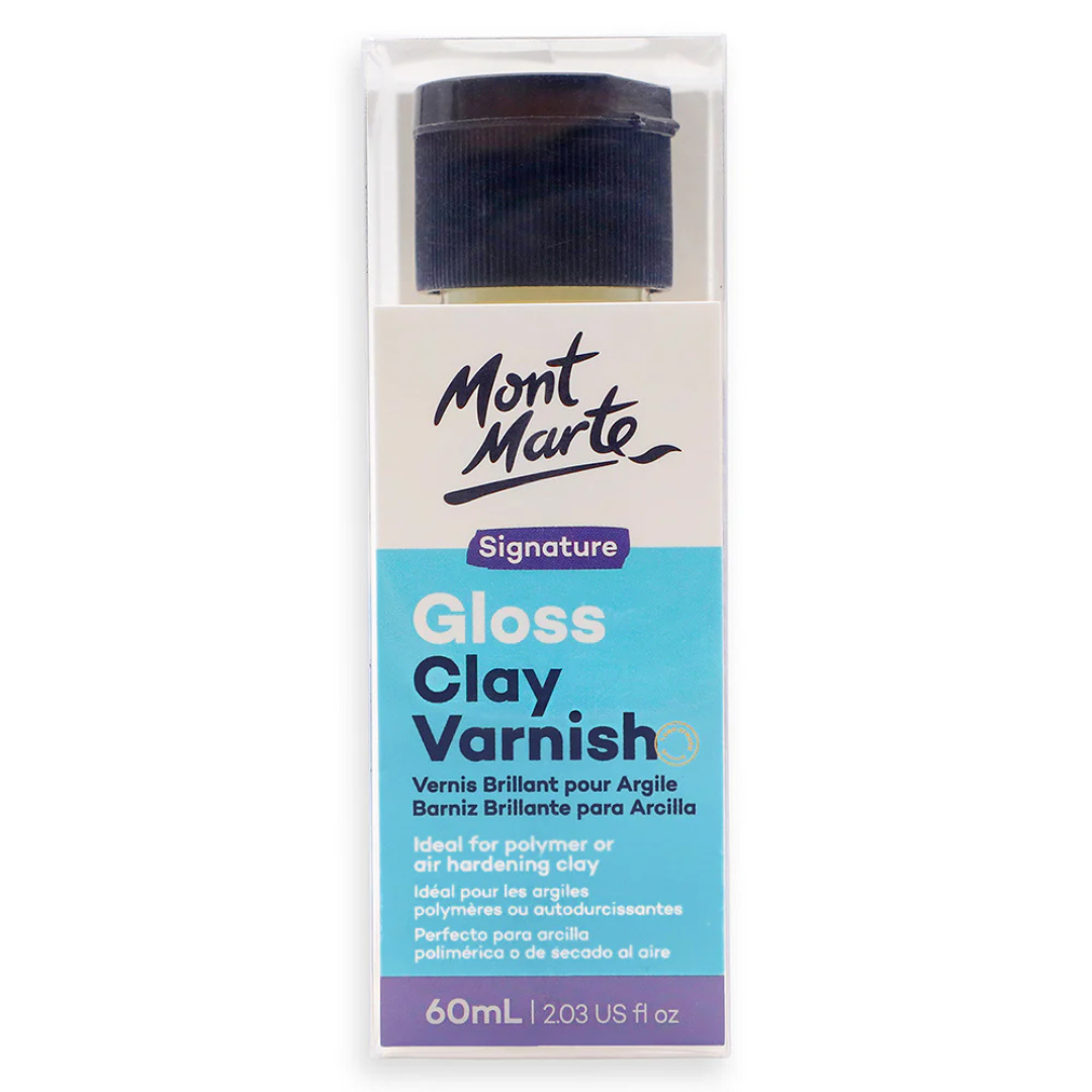 Mont Marte Gloss Clay Varnish Signature 60ml