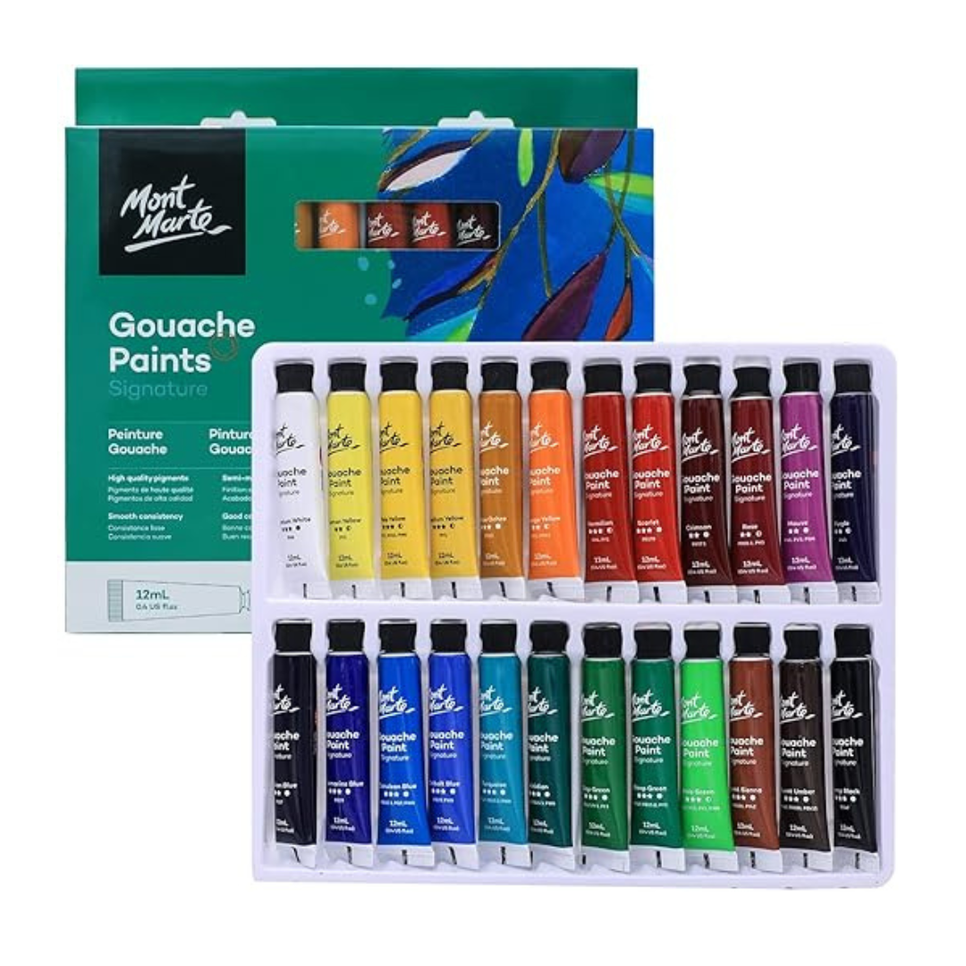 Mont Marte  Gouache 24Pc