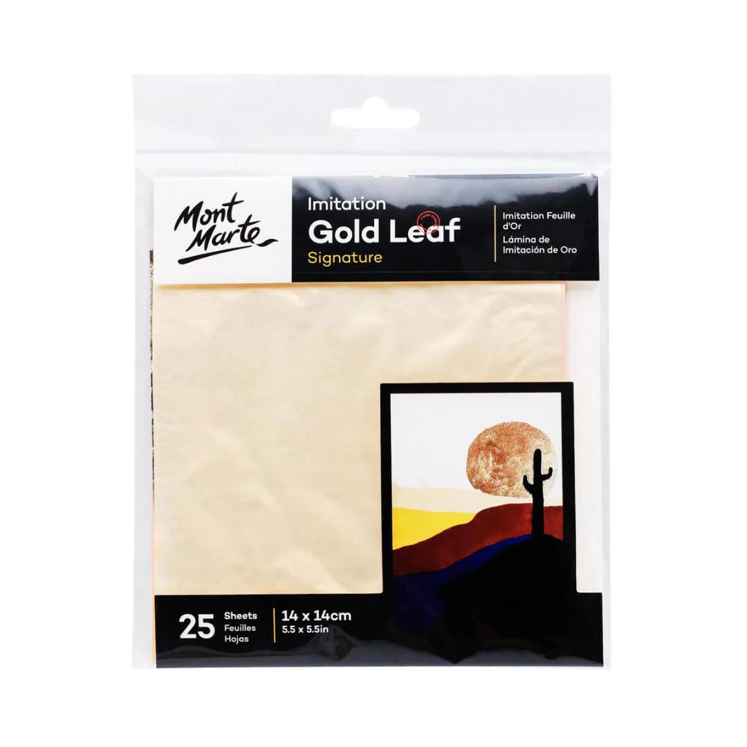 Mont Marte Imitation Leaf Signature 14cm x 14cm (5.5in) 25-Sheets