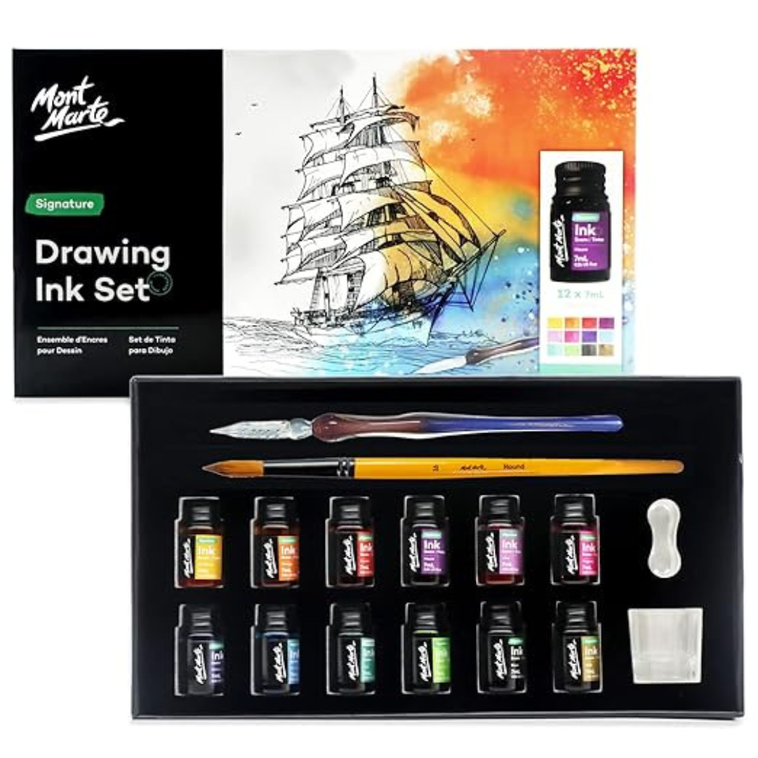 Mont Marte Mont Marte Drawing Ink Kit Signature 16pc