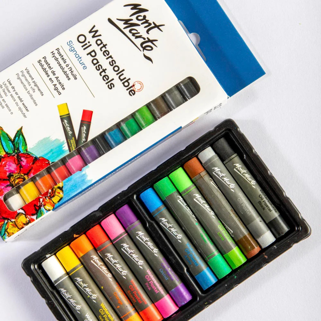 Mont Marte Watersoluble Oil Pastels Signature